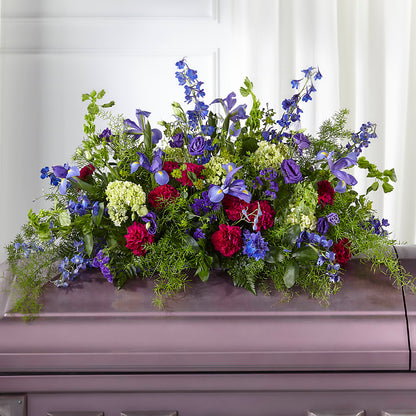Always Treasured Casket Spray – TOWN CENTER FLORIST & GIFTS INC, Orlando FL