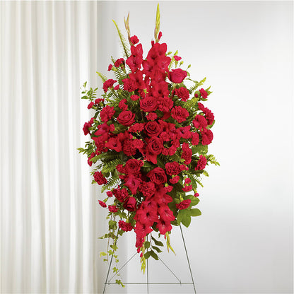 From the Heart Standing Spray – TOWN CENTER FLORIST & GIFTS INC, Orlando FL