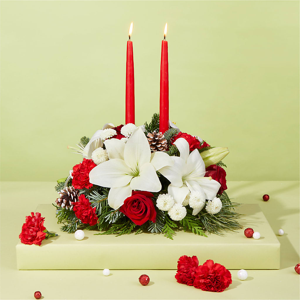 Seasonal Festivities Centerpiece – TOWN CENTER FLORIST & GIFTS INC, Orlando FL