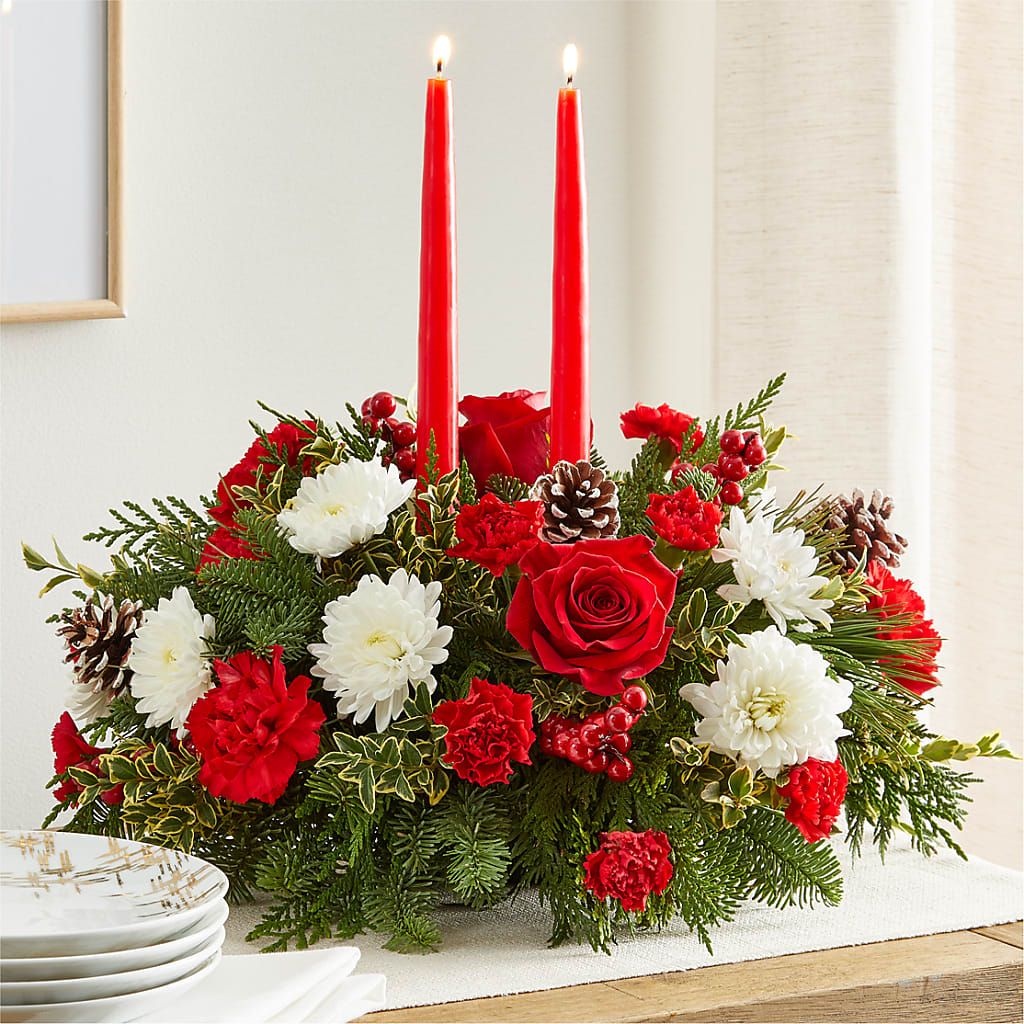 Holiday Soiree Centerpiece – TOWN CENTER FLORIST & GIFTS INC, Orlando FL