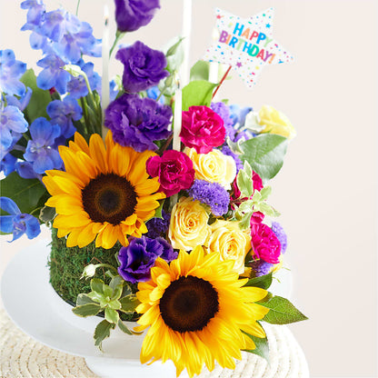 Star of the Day Floral Cake – TOWN CENTER FLORIST & GIFTS INC, Orlando FL