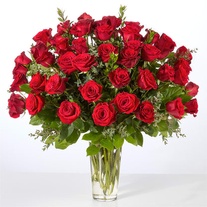 Forever Yours Fifty Stem Red Rose Bouquet – TOWN CENTER FLORIST & GIFTS INC, Orlando FL
