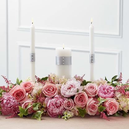 Worldwide Romance Unity Candle Arrangement – TOWN CENTER FLORIST & GIFTS INC, Orlando FL